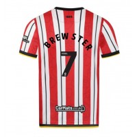 Camisa de time de futebol Sheffield United Rhian Brewster #7 Replicas 1º Equipamento 2024-25 Manga Curta